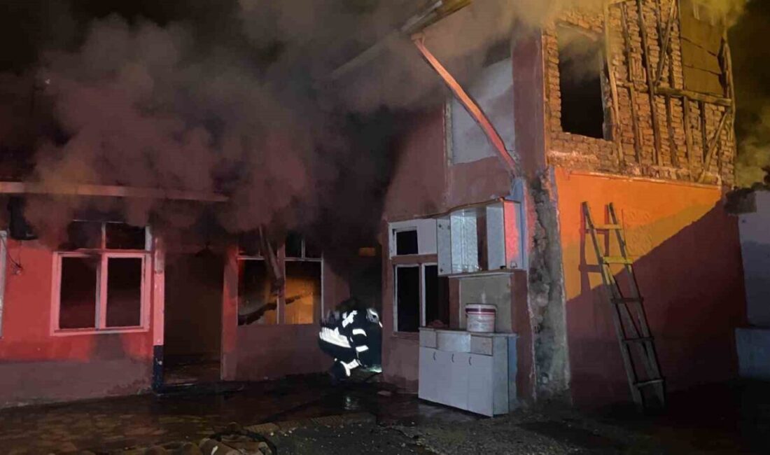 Çorum’da, Kale Mahallesi Milönü 3. Çıkmaz Sokak’ta bulunan bir gecekonduda