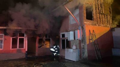 Çorum’da, Kale Mahallesi Milönü 3. Çıkmaz Sokak’ta bulunan bir gecekonduda