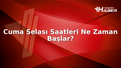 Cuma selası, her cuma günü öğle namazından önce okunur. Cuma