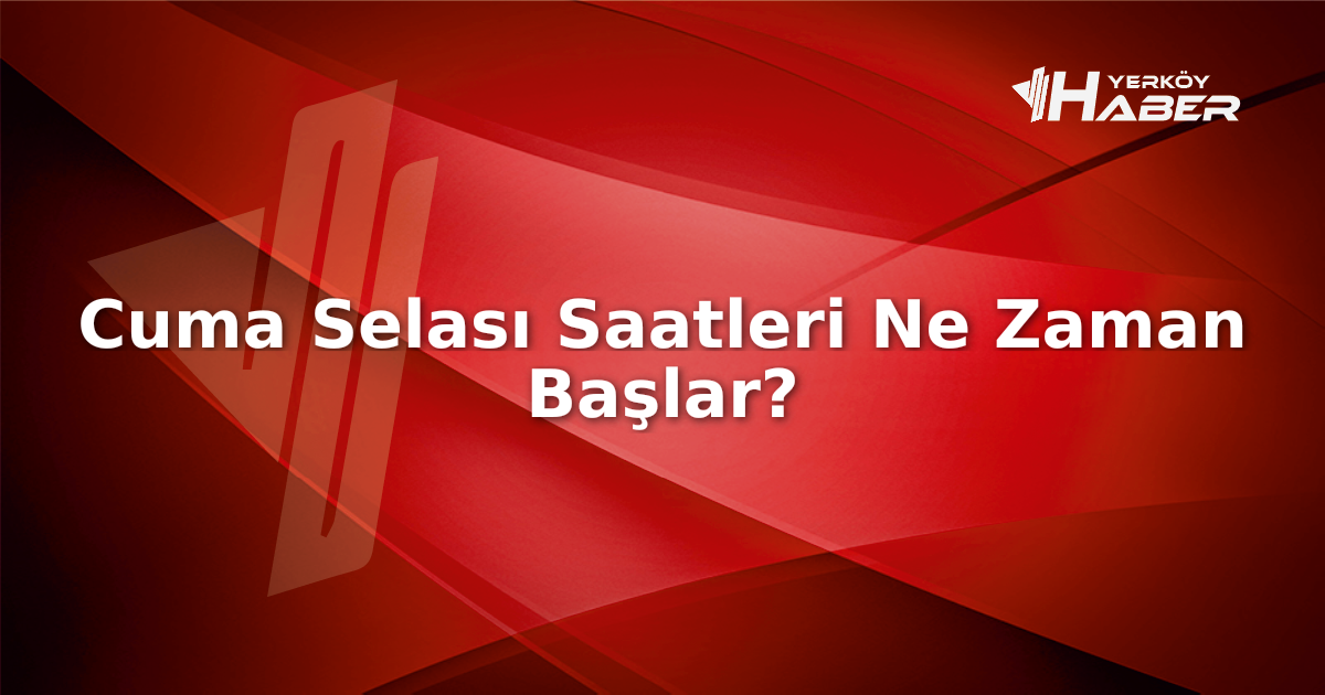 Cuma selası, her cuma günü öğle namazından önce okunur. Cuma