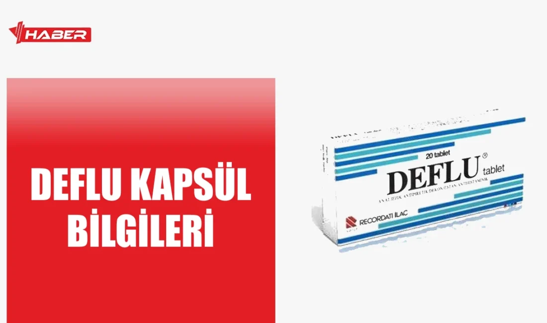 Deflu kapsül, soğuk algınlığına karşı kullanılır. Etken maddeler ve kullanım
