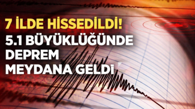 Denizli’nin Buldan ilçesinde meydana gelen 5.1 büyüklüğünde deprem başta okul