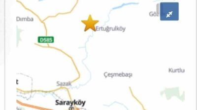 Denizli’de gün boyunca meydana gelen 100’den fazla artçı depremin en