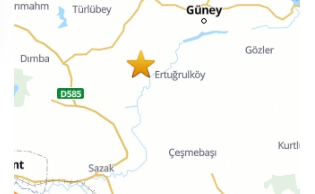 Denizli’de gün boyunca 100’den fazla artçı deprem meydana geldiği bildiriliyor