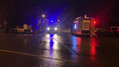 Hatay’ın Dörtyol ilçesinde meydana gelen trafik kazasında, bir hafif ticari