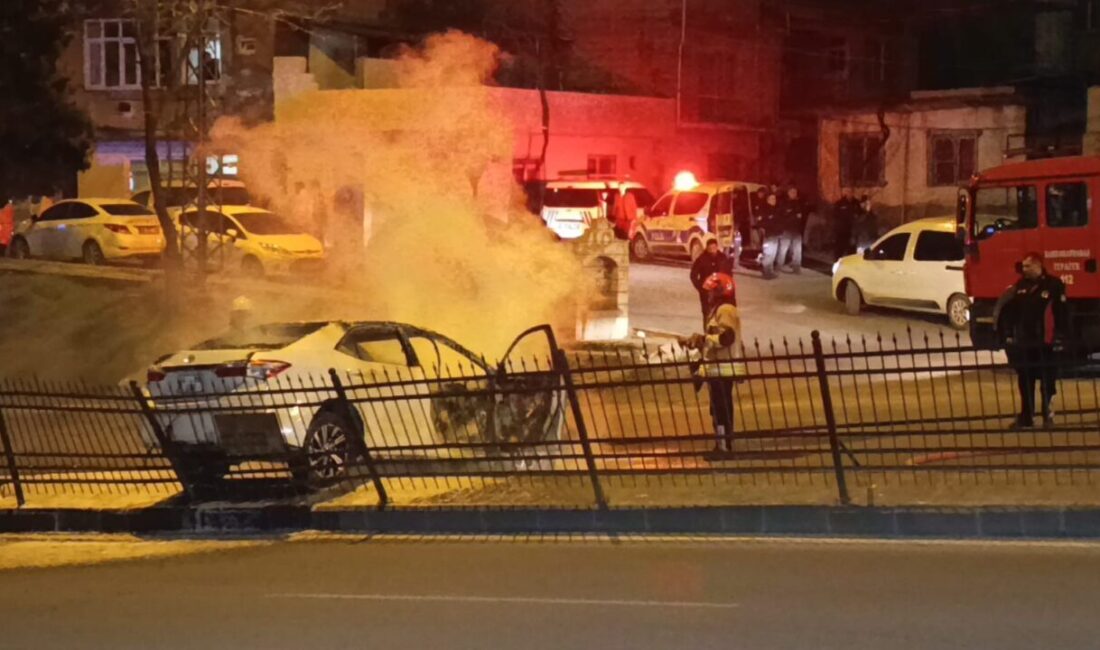 Kahramanmaraş’ta polis ekipleri, kent merkezinde 46 BC 047 plakalı bir