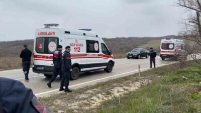 Uzunköprü ilçesinde, aynı aileden üç kişinin yaralandığı bir kaza meydana