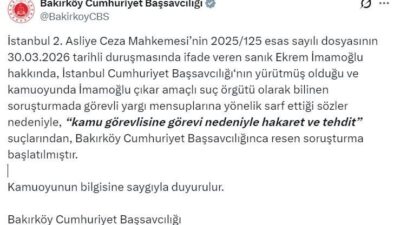 Ekrem İmamoğlu, İstanbul Büyükşehir Belediye Başkanlığı görevinden alınıp tutuklandıktan sonra,