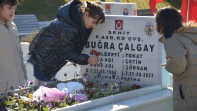 Çorum’da Ramazan Bayramı öncesinde şehitlikte bakım, onarım ve temizlik çalışmaları