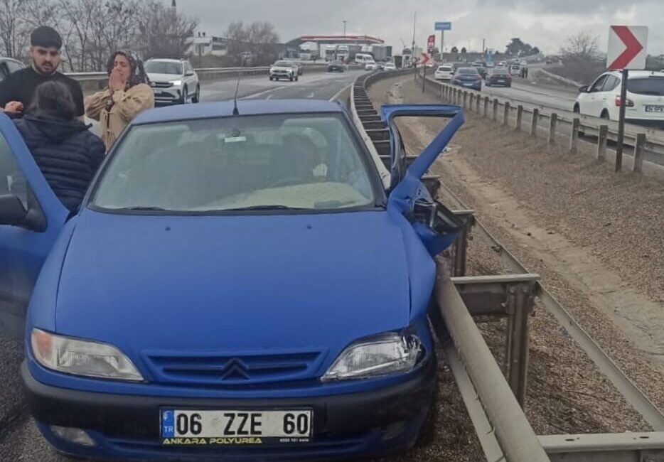 İstanbul’u Karadeniz’e bağlayan Kemikli rampalarında meydana gelen trafik kazasında 1