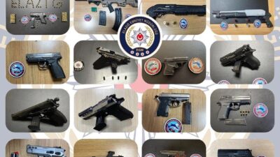 Elazığ’da polis ekiplerinin yürüttüğü çalışmalar sonucunda kesinleşmiş hapis cezası ile