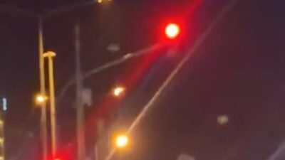 Elazığ’da, trafikte makas atan bir sürücünün görüntüleri bir vatandaşın cep