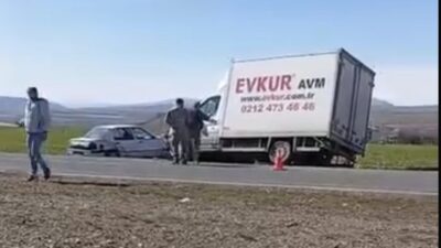 Elazığ’ın Palu ilçesinde, Maço mevkiinde meydana gelen trafik kazasında bir