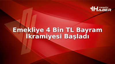 Emeklilere bayram ikramiyesi ve maaş ödemeleri başladı. 15 milyon emekli
