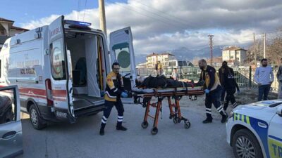 Erbaa ilçesinde meydana gelen trafik kazasında, bir motosiklet ile bir