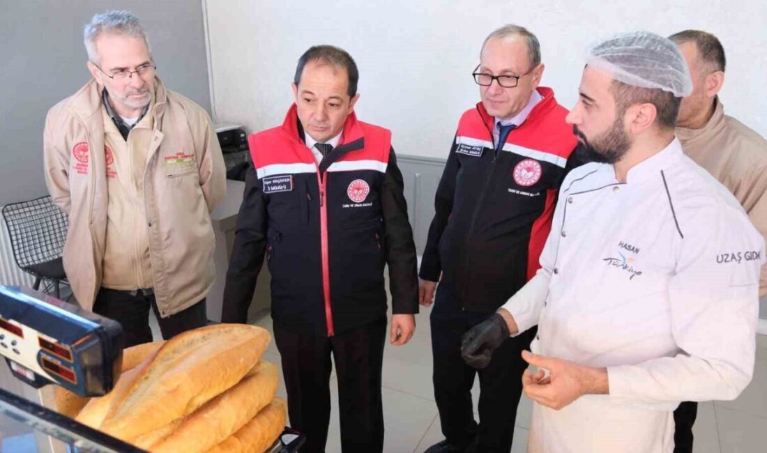 Erzincan Tarım ve Orman İl Müdürlüğü ekipleri, bayram öncesinde gıda