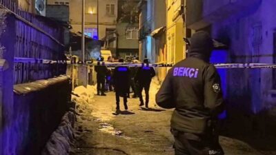 Erzurum’da, gece saatlerinde Rabia Ana Mahallesi Evliya Çelebi Sokak’ta meydana