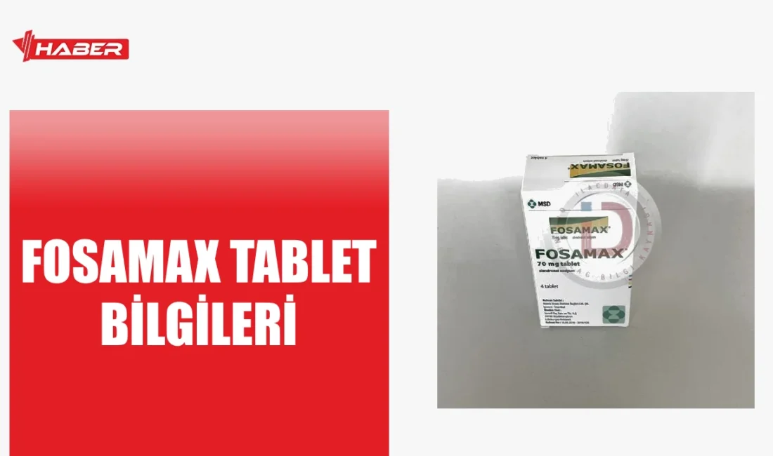 Fosamax tablet, bifosfonat sınıfında, osteoporoz tedavisinde kullanılır. Kullanım şekli ve