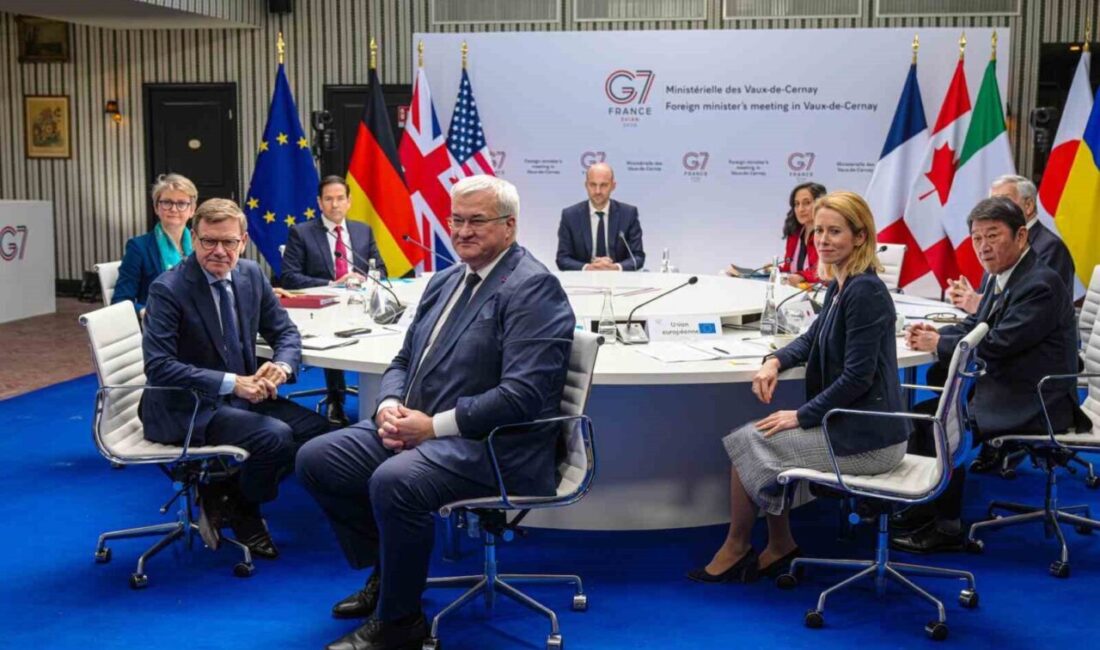 Fransa ev sahipliğinde düzenlenen G7 Dışişleri Bakanları Zirvesi’nde, İran’ın bölgedeki