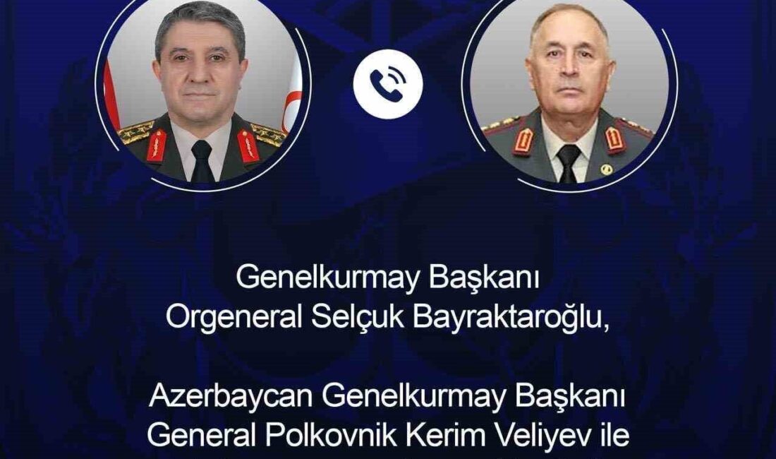 Türkiye’nin Genelkurmay Başkanı Orgeneral Selçuk Bayraktaroğlu, Azerbaycan Genelkurmay Başkanı General