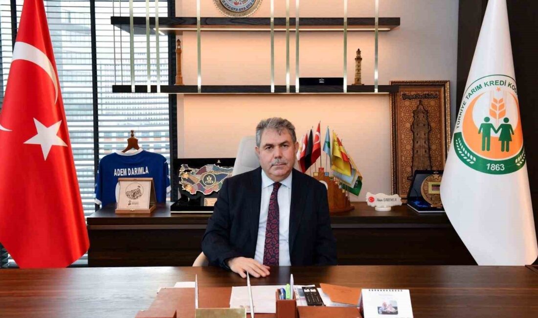 Tarım Kredi Merkez Birliği Yönetim Kurulu Başkanı Adem Darımla, İsrail-ABD