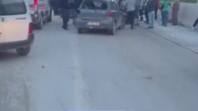 Antakya ilçesindeki bir trafik kazasında, motosiklet sürücüsü aracıyla çarpıştıktan sonra