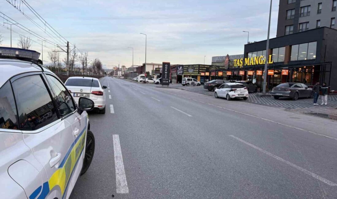 Kayseri’nin Melikgazi ilçesinde, Osman Kavuncu Mahallesi Osman Kavuncu Bulvarı’nda meydana
