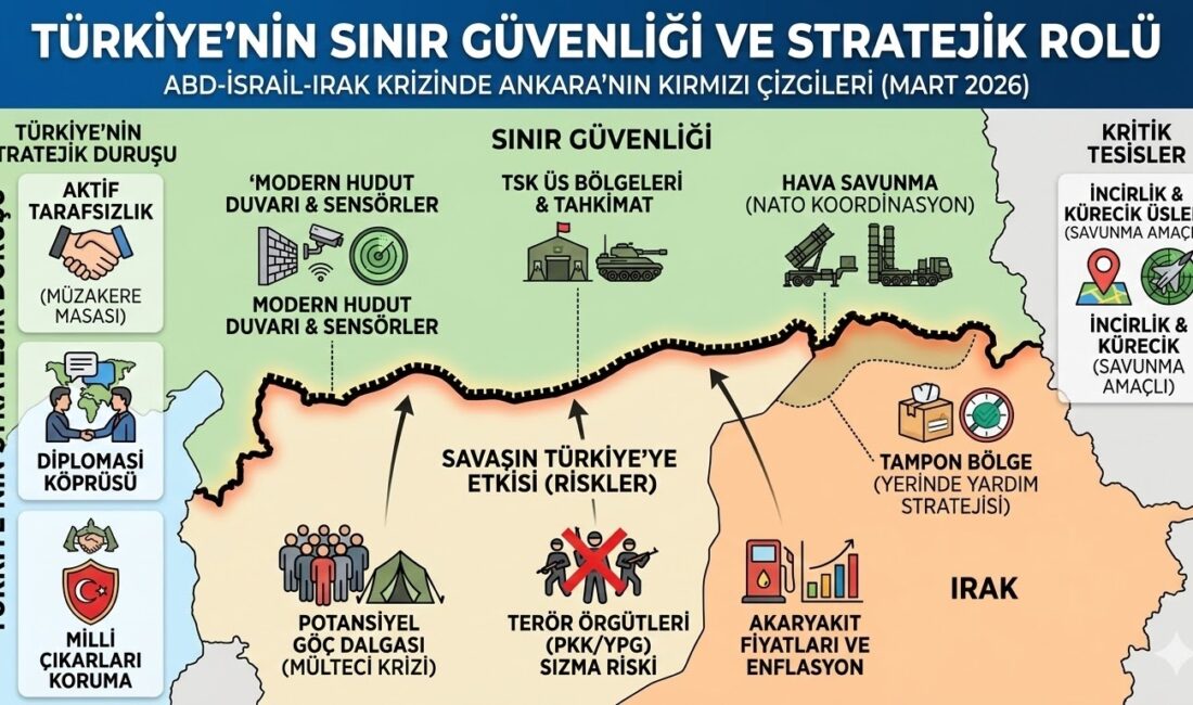 ABD-İsrail-Irak savaşında Türkiye’nin rolü ne? Sınır güvenliği, göç riski ve