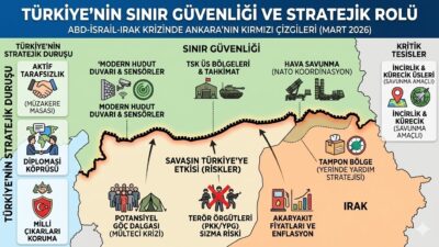 ABD-İsrail-Irak savaşında Türkiye’nin rolü ne? Sınır güvenliği, göç riski ve