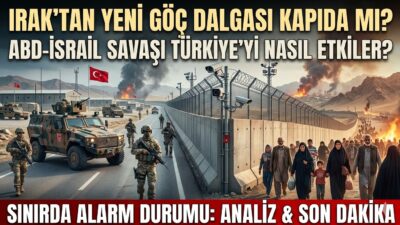 Irak ABD İsrail savaşı Türkiye'ye göçü tetikler mi? Yeni bir