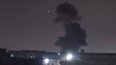 Anbar Vilayeti’ndeki İran destekli Haşdi Şabi tarafından kullanılan bir karargaha