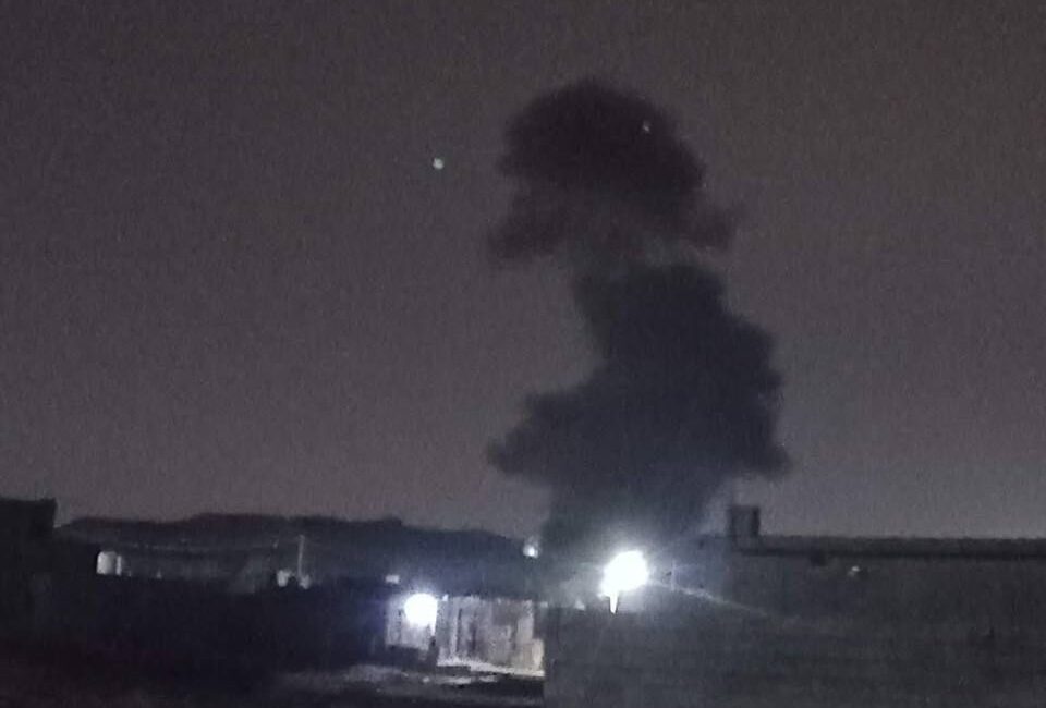 Anbar Vilayeti’ndeki İran destekli Haşdi Şabi tarafından kullanılan bir karargaha