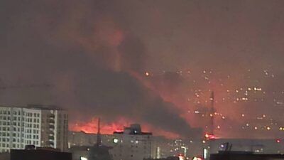 Tahran, İran’ın başkenti olarak belirtilen Mehrabad Uluslararası Havalimanı’na yönelik bir