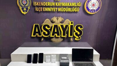 Hatay’ın İskenderun ilçesinde ismi belirtilmeyen bir işyerinde bahis oynatıldığının tespit
