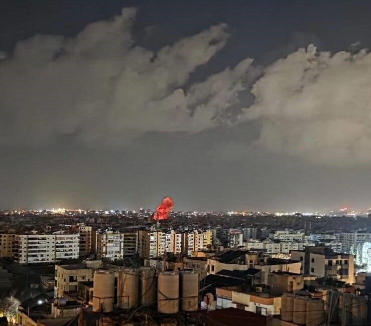 İsrail ordusundan yapılan açıklamaya göre, Lübnan’ın başkenti Beyrut’taki Hizbullah hedeflerine