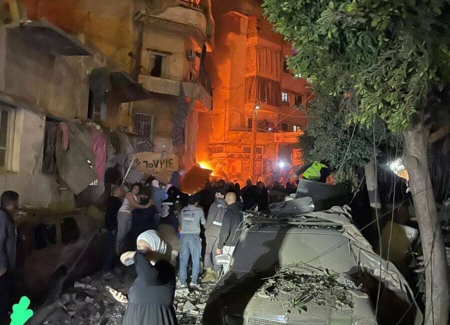 İsrail ordusu, Hizbullah’a ait hedeflere bir dizi yeni saldırı gerçekleştirdiğini