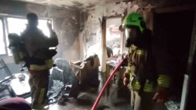Kahramanmaraş’ta, Dulkadiroğlu İlçesi Karacasu Ferhuş Mahallesi’nde bulunan bir ikamette meydana