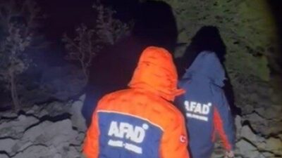 Nurhak ilçesinde doğa yürüyüşüne çıkan 8 kişilik dağcı grubu, kötü