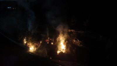 Karabük’te ormanlık alanda çıkan örtü yangını, hızlı müdahale sayesinde kontrol