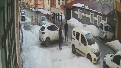 Kars’ta meydana gelen olayda, İstasyon Mahallesi Ünal Özgödek Caddesi’nde iftar