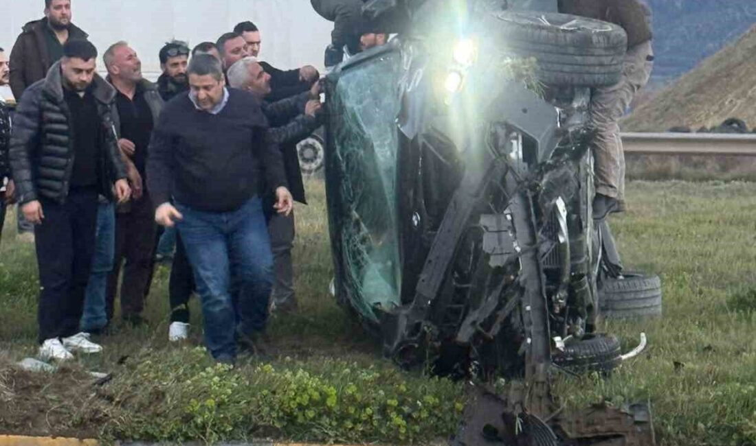 Kastamonu’da D-100 karayolunda meydana gelen trafik kazasında bir cip ile