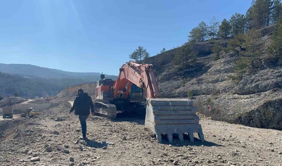 Kastamonu’nun İhsangazi ilçesinde bir yol çalışması sırasında meydana gelen olayda,
