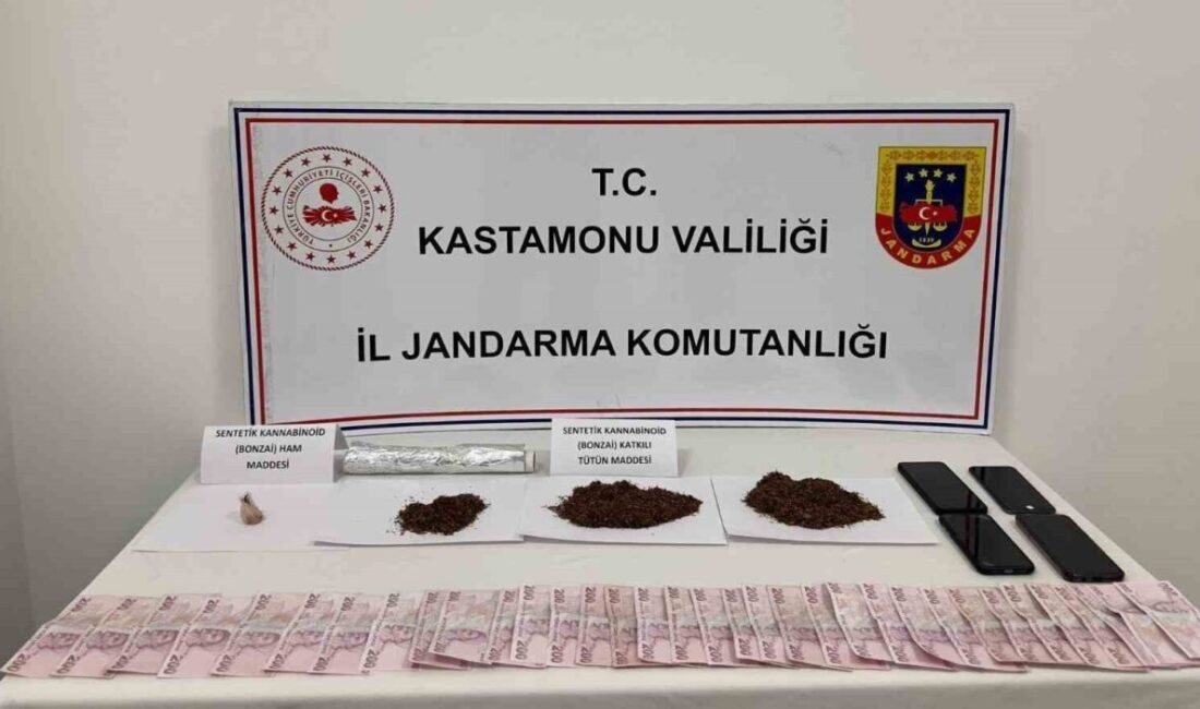 Kastamonu’da gerçekleştirilen uyuşturucu operasyonunda 2 şüpheli tutuklandı. İl Jandarma Komutanlığı