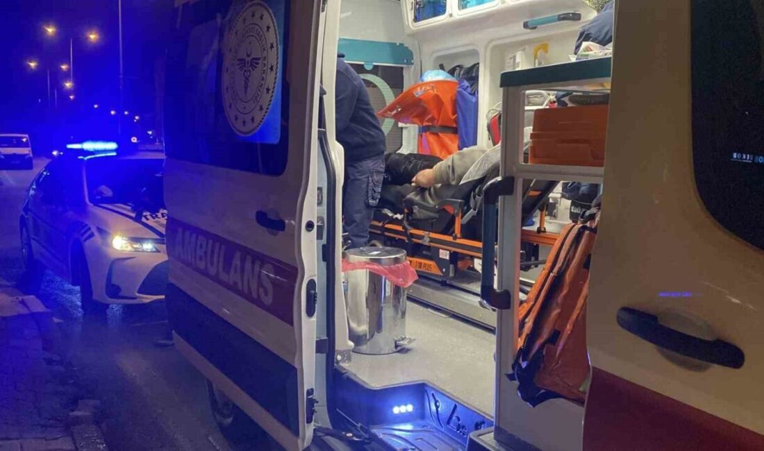 Bolu’da gece saatlerinde meydana gelen bir trafik kazasında, motosiklet sürücüsü