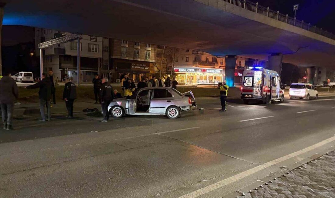 Kocasinan ilçesinin Barbaros Mahallesi’nde meydana gelen trafik kazasında, otomobil ile