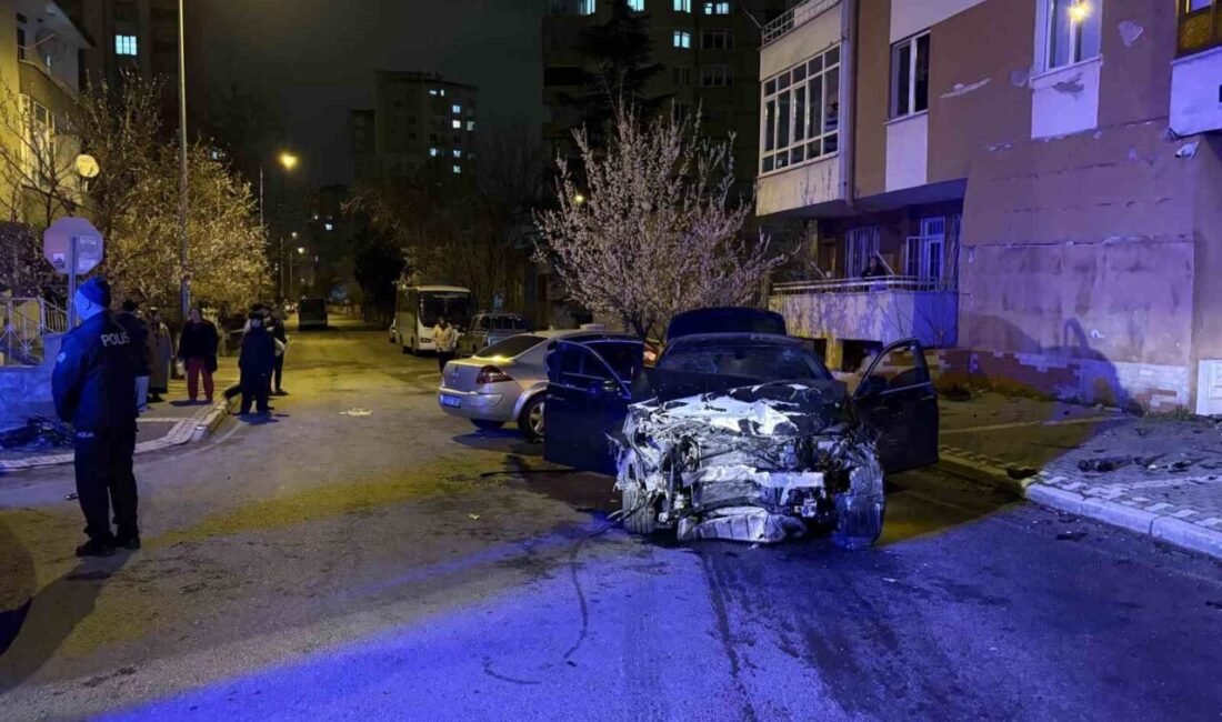 Melikgazi ilçesinde meydana gelen trafik kazasında, Esenyurt Mahallesi’nde Gediz Caddesi