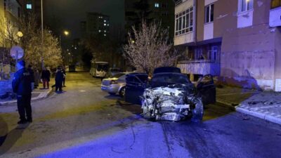 Melikgazi ilçesinde meydana gelen trafik kazasında, Esenyurt Mahallesi’nde Gediz Caddesi