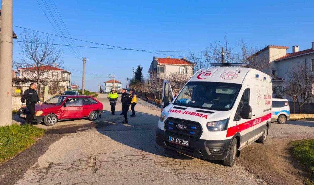 Keşan ilçesinde gerçekleşen trafik kazasında bir kişi yaralandı. Olay, Cumhuriyet