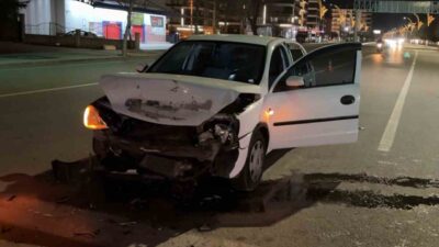 Aksaray ilinde, Hacılar Harmanı Mahallesi Makas kavşağında meydana gelen trafik