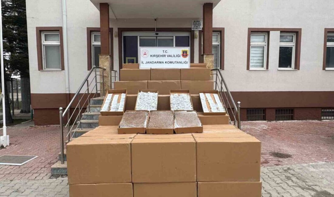 Kırşehir’de gerçekleştirilen bir operasyonda, piyasa değeri 4 milyon 95 bin
